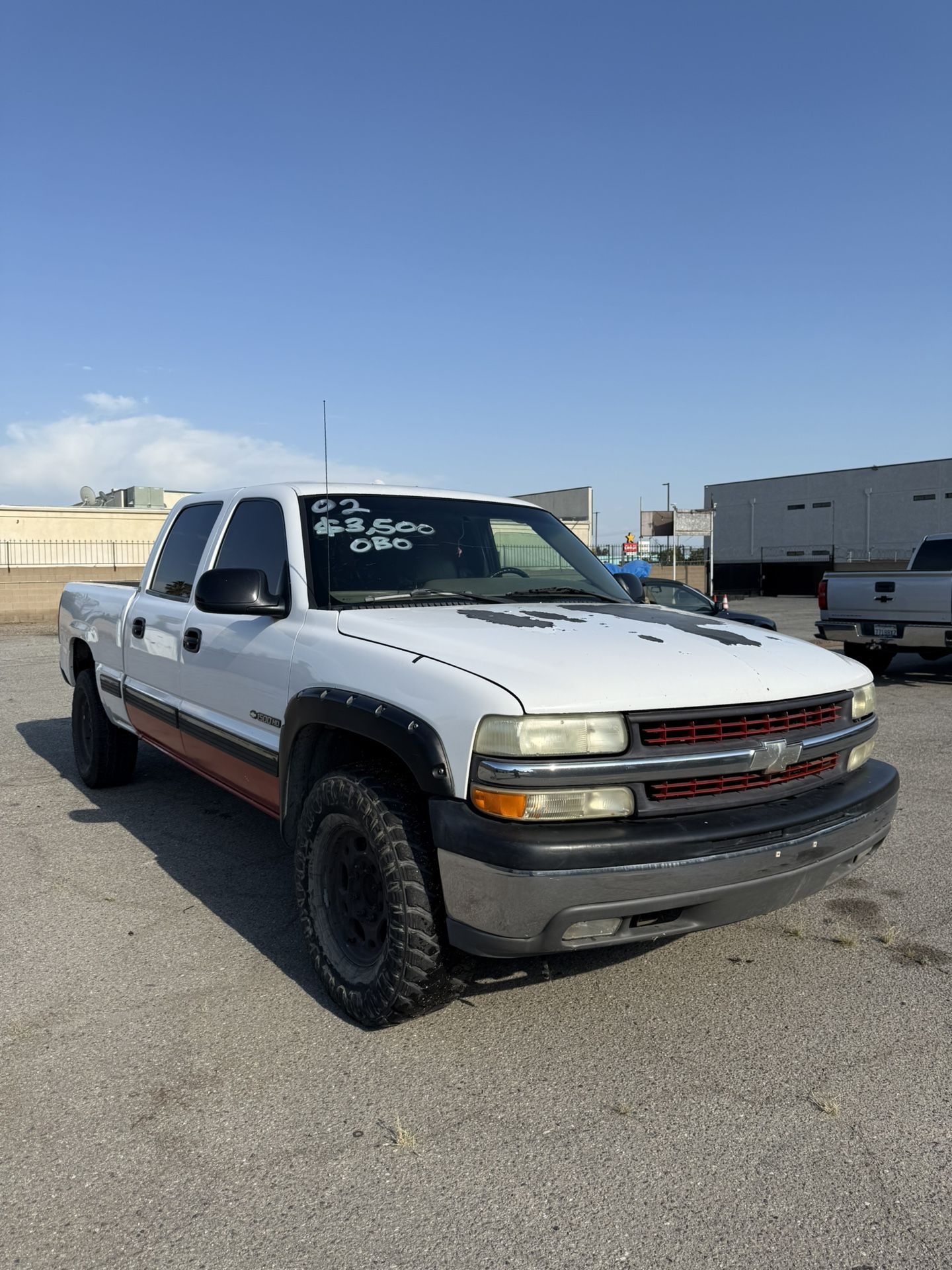 02 Chevy Silverado 1500HD Crew Crab