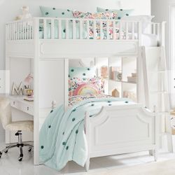 Pottery Barn Ava Loft/Bunk Bed Set 
