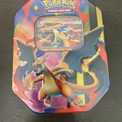 Pokémon Mega Charizard Y ex Tin
