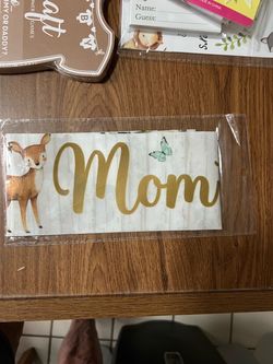 Mom Baby Shower supplies