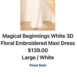 White Wedding Dress