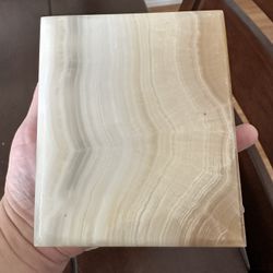 Beautiful Onyx Crystal Jewelry Box.