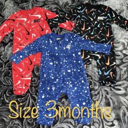 Baby Nike Fleeced Pijamas