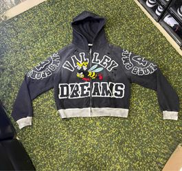 VALE FOREVER ANTHEM ZIP UP HOODIE