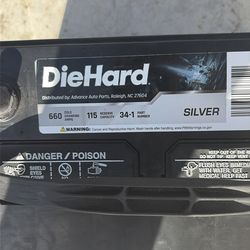 Diehard Silver battery 660 CCA
