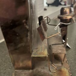 Vintage piano Man Music Box