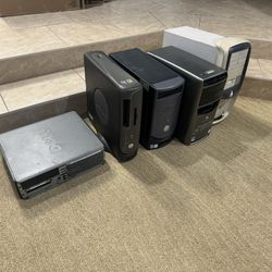 5 Older PC’s / Home Desktop Computers- Working, No Hard Drives!