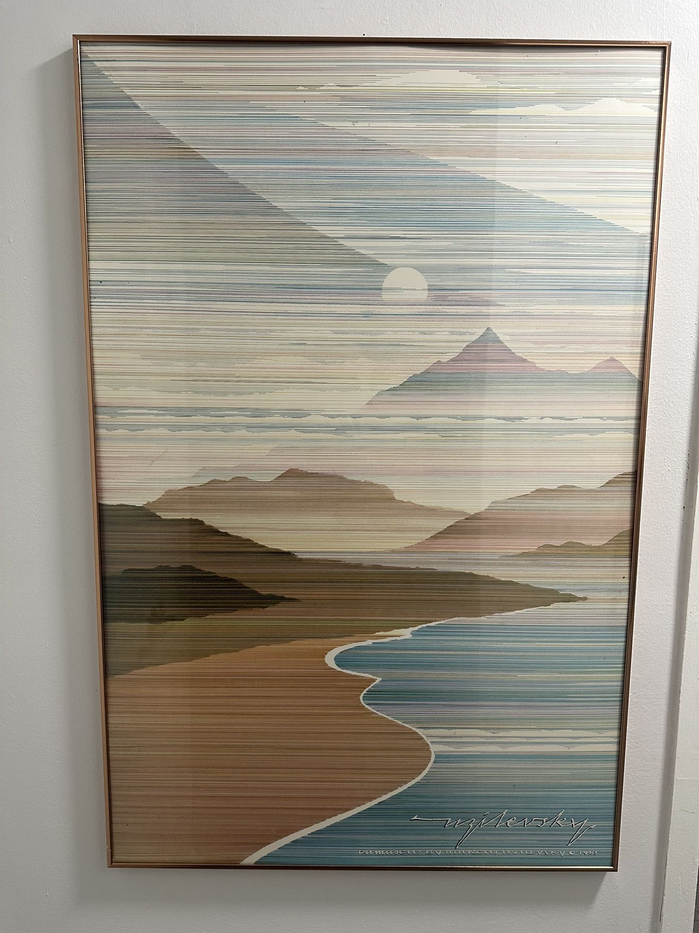 Glass frame Wall decor Set Of Two 40.00