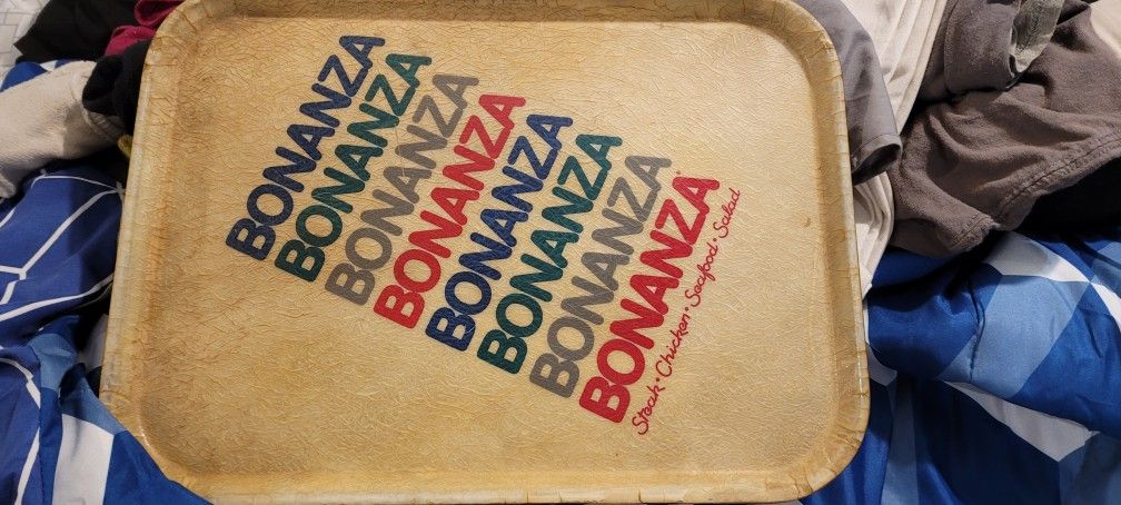 Bonanza Restaurant Tray