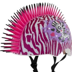 Girls Raskullz Pink Cheetah Helmet 💕
