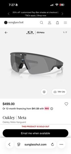 Oakley meta vanguard