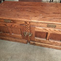 Vintage White Clad  coffee Table 