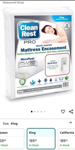 New King Size Mattress Protector 
