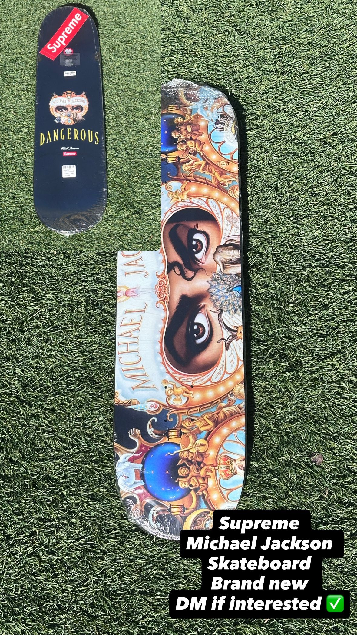 Supreme Michael Jackson Skateboard