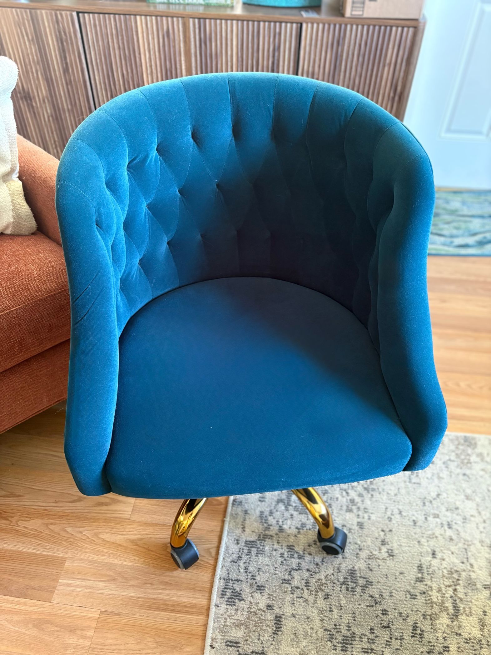 Beautiful Blue Office Chair