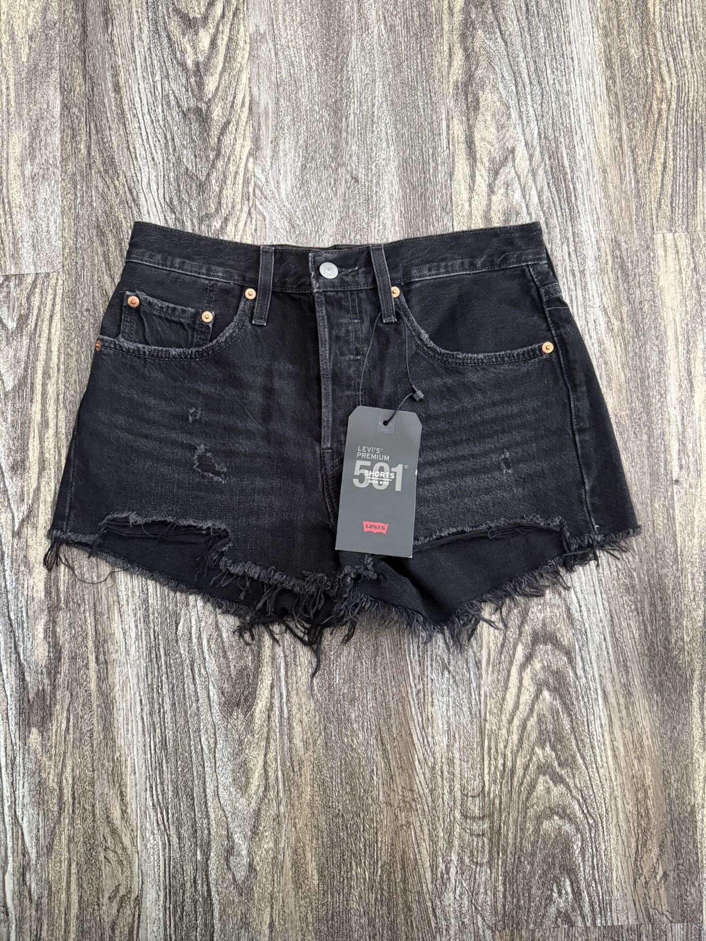 Levi’s 501 High Rise Shorts 