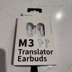 Timekettle M3 Translator Earbuds – New / Sealed (White & Black)