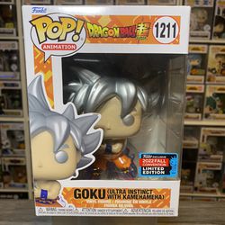Buy Pop! Goku (Ultra Instinct with Kamehameha) at Funko.