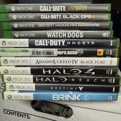Xbox One Xbox360 Game Bundle