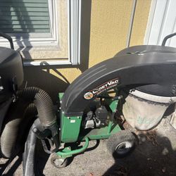 BILLY GOAT QV550H INDUSTRIAL DUTY HARD SURFACE LEAF AND DEBRIS VACUUM, 160 CC HONDA ENGINE