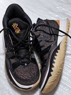 Nike Kyrie 7 Ripple Effect Basketball Shoes Mens US 9 Black