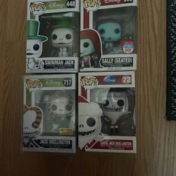Jack & Sally Nightmare Before Christmas Vinyl Figures