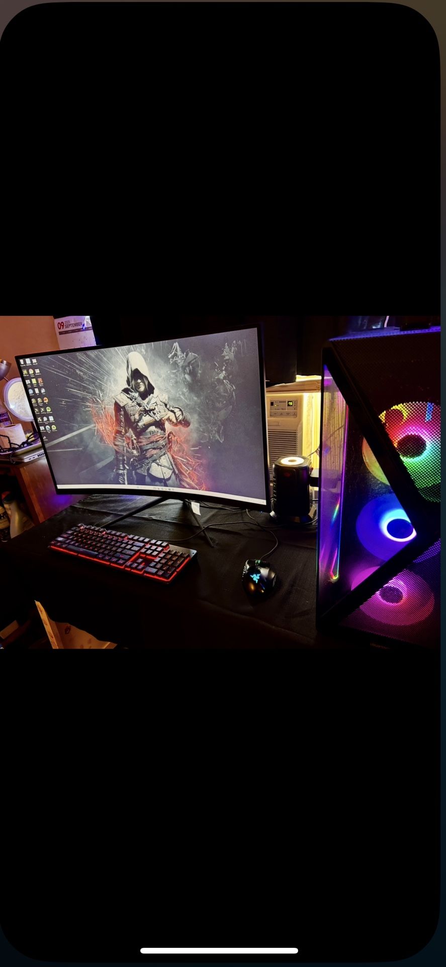 🚀 PREMIUM GAMING PC + 32” CURVED MONITOR — i9-14900F / RTX 4070 SUPER / 32GB / 2TB — 1000$ (Albuquerque)