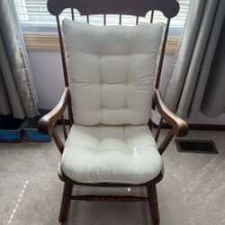 Classic Wooden Rocking Chair for Nursery or Children's Bedroom