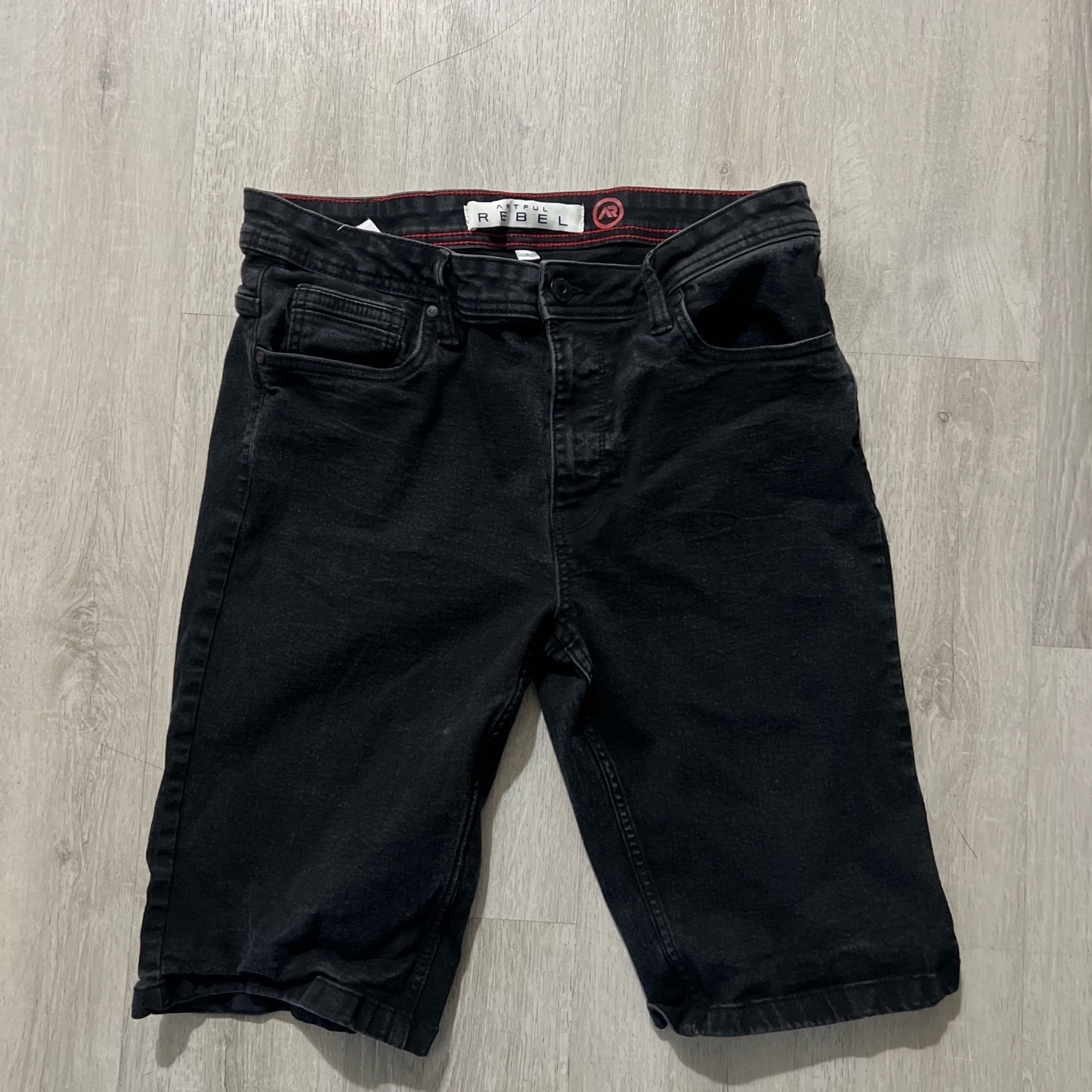 ARTFUL REBEL FADED VINTAGE JORTS