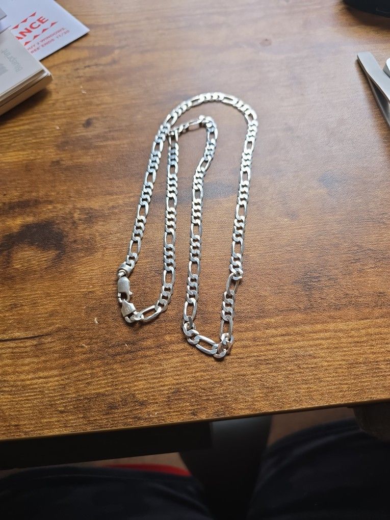 Silver Men Necklace Italy 925