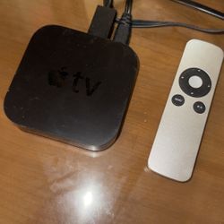 Apple Tv With Remote 