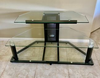 Glass TV Stand
