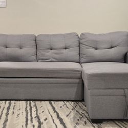 85inch Sleeper Sofa with Chase and Storage. NEED TO SELL IT ASAP.