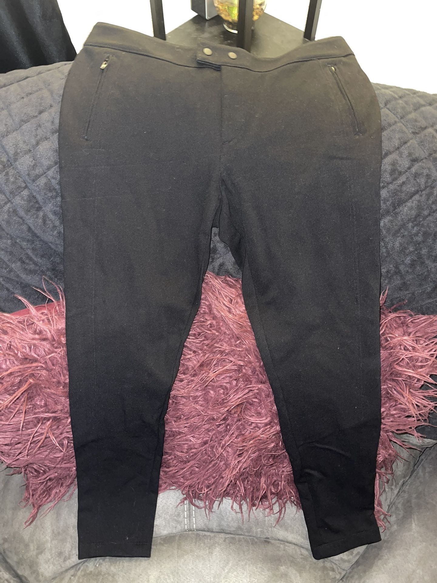 Ann Taylor Loft Black Dress Pants Womens Size 10 