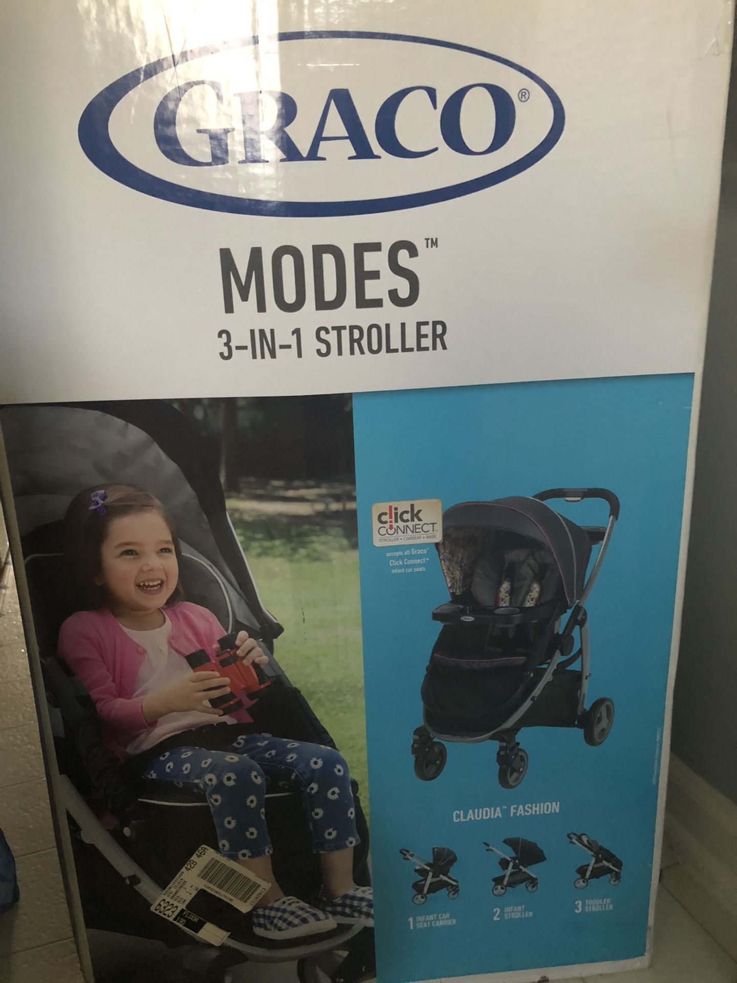 Graco modes 3 in 1 stroller