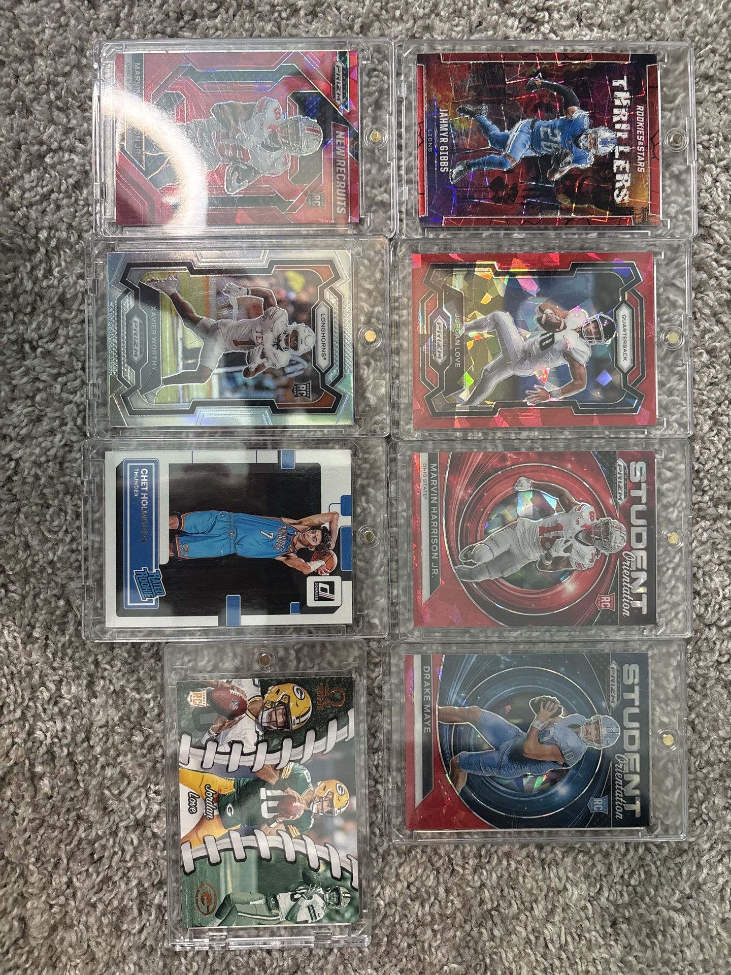 🔥 Rookie & Insert Bundle – Harrison Jr., Maye, Richardson, Gibbs, Levis & More 🔥