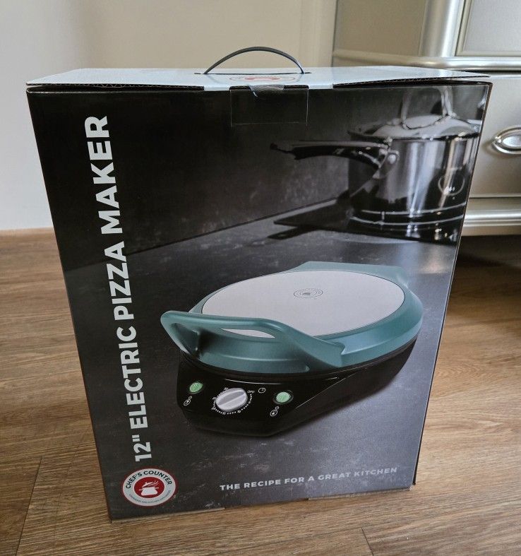 Chefs Counter 12” Electric Pizza Maker
