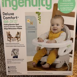 Ingenuity Deluxe Comfort Folding Booster Seat