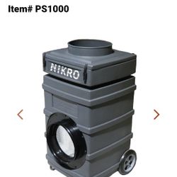 ps1000 upright poly air scrubber