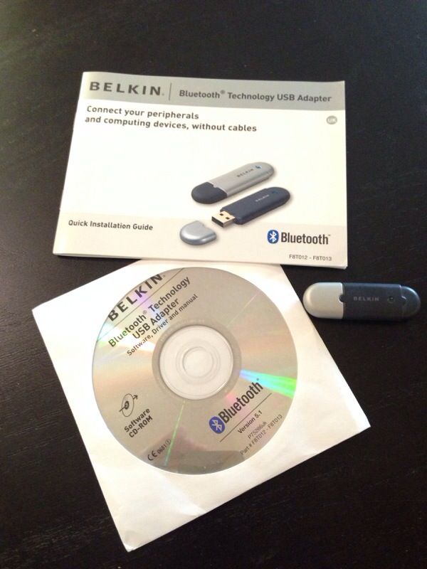 Belkin Bluetooth USB Adapter F8T013xx1 for Sale Houston, TX OfferUp