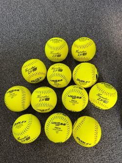 New Dudley Thunder ZN “ Hard Cores” USSSA Slowpitch Softballs 12 Inch