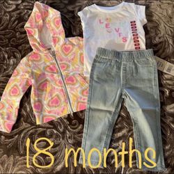 Babygirl Levis Outfit