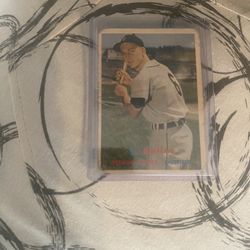 1957  - Al KALINE Vintage  Baseball  Card 