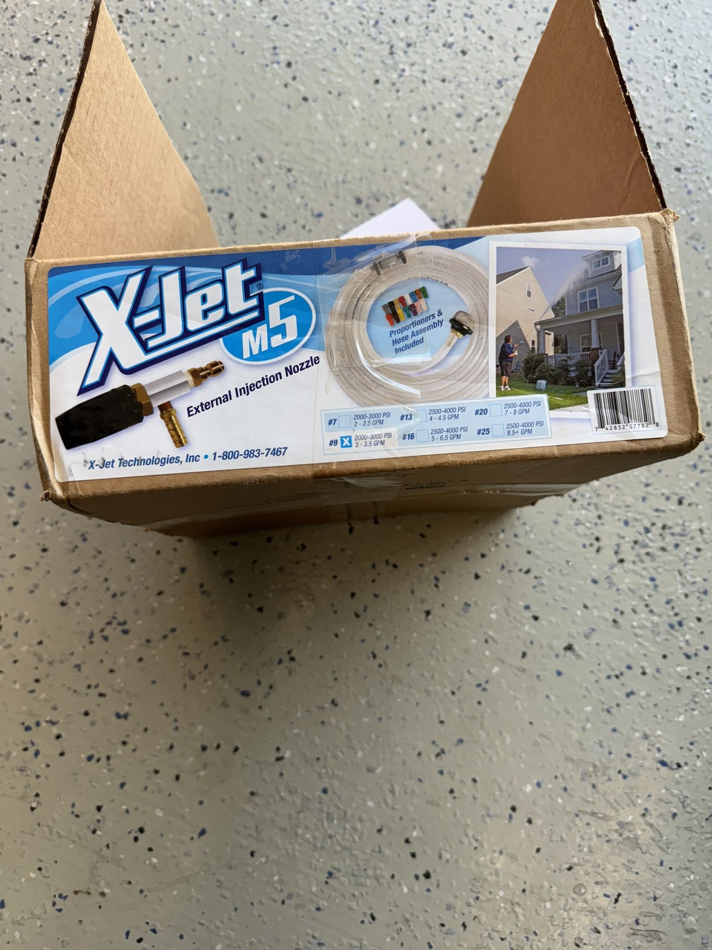 X-jet For Pressure Washing