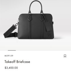 Louis Vuitton Takeoff Briefcase 