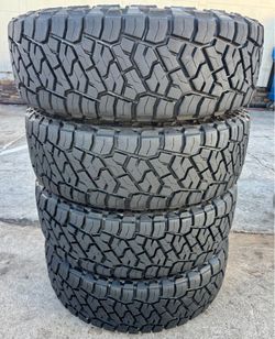 TOYO LT 275/70/18 RUGGED TERRAIN TIRES 10 PLY $980 CASH TOTAL‼️ FREE INSTALL‼️