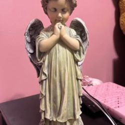 Praying Angel Figurine. 8–10″ tall