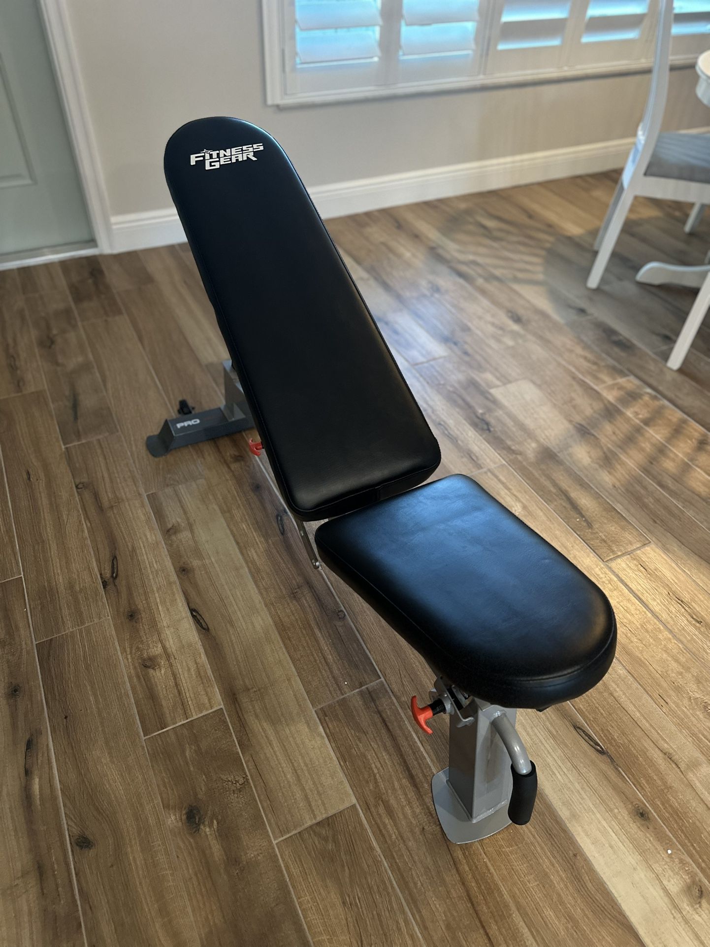 Fitness Gear Adjustable Bench – Pro Model