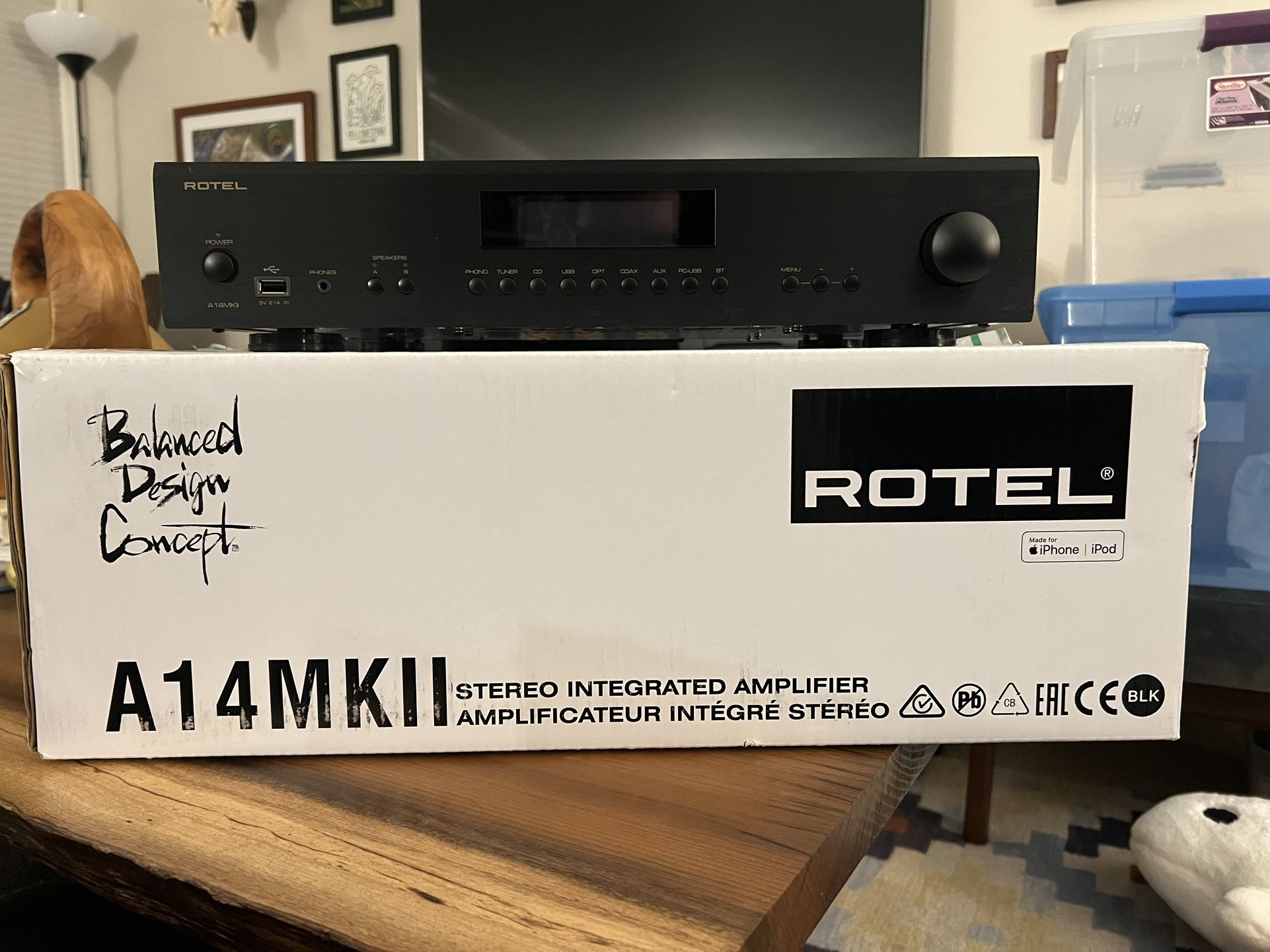 Rotel A14 MKII Integrated Amplifier
