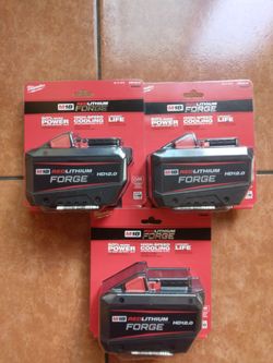 Milwaukee  batteries